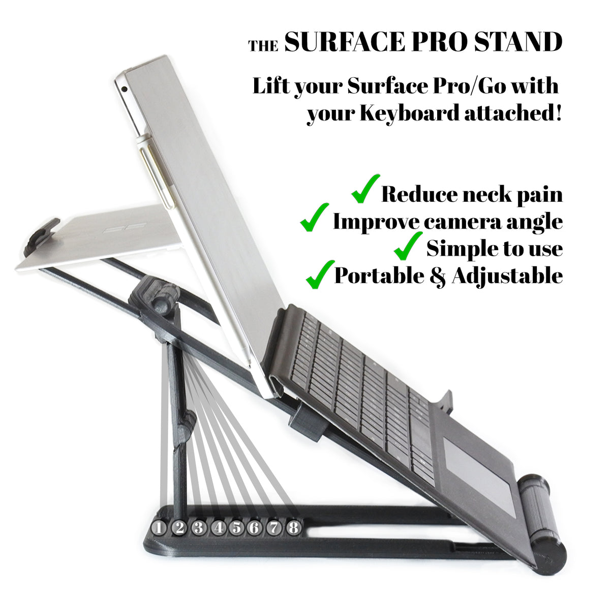 Standing Surface Surface Pro Stand – Cuttingedgeind